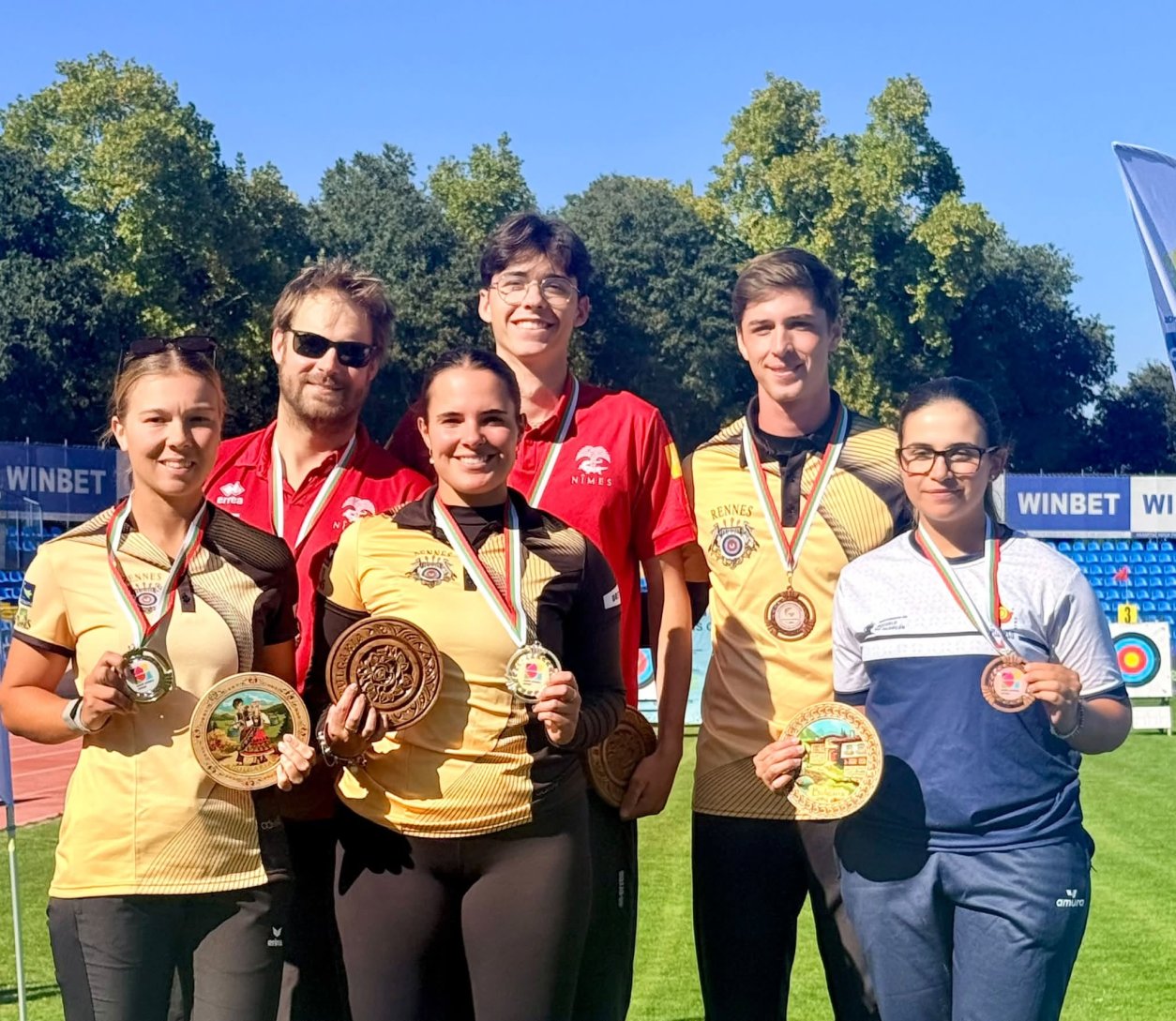 médaillés indivuels Ruse 2026